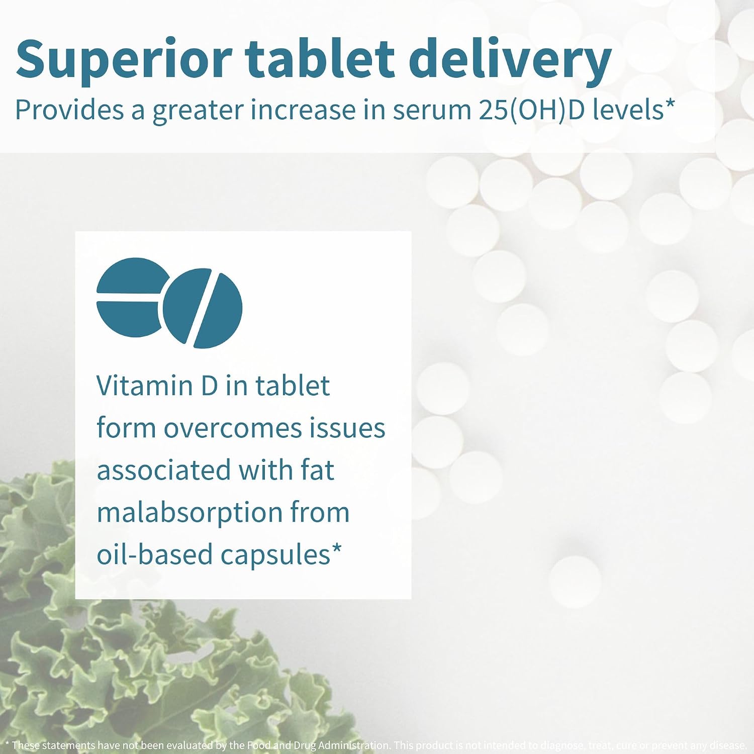 Igennus Vitamina D3 Vegana 1000IU - 365 Comprimidos, 1 Año de Suministro