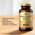 Solgar Fosfatidilserina 200 mg, 60 Cápsulas Blandas (Paquete de 2)