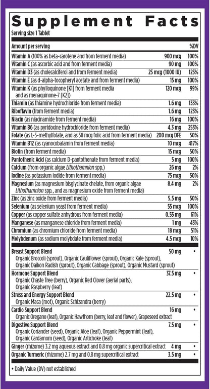 New Chapter Every Woman's One Daily 40+ - Multivitamínico para Mujeres (48 comprimidos) – Image 6