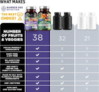 N1N Premium Organic Super Fruits & Veggies + Immune Support - 120 Cápsulas