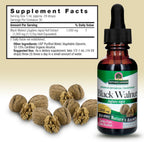 Nature's Answer Extracto de Nuez Negra con Alcohol Orgánico, 30 ml