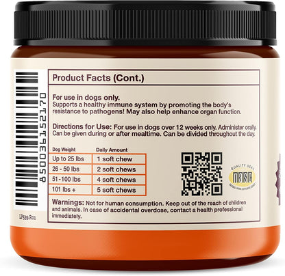 Hemp Well Immune - Masticables Blandos para – Hongos funcionales (reishi, shiitake y maitake): Conocidos en la – Image 9