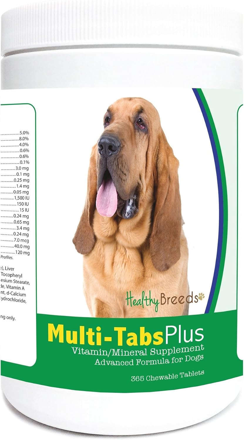 Healthy Breeds Bloodhound Multi-Tabs Plus Comprimidos Masticables 365 Unidades