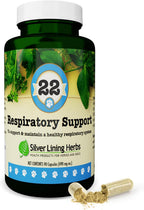 Respiratory Support for Dogs - Herbal Blend with Mullein, Ginger, Boswellia, and Yerba Santa - 90 Capsules