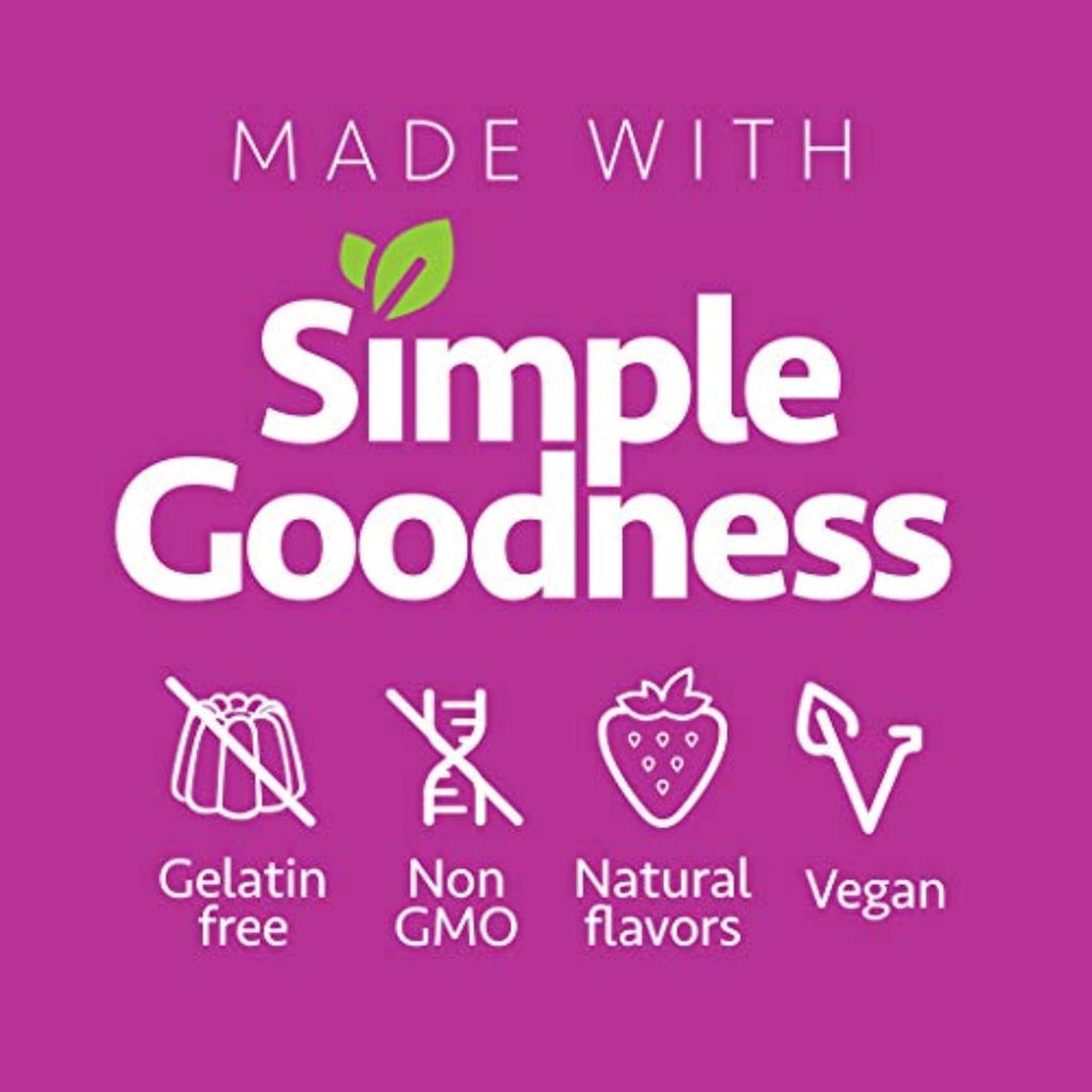 up4 Kids Probiotic Gummies - Gomitas probióticas para niños con prebióticos y vitamina C, sin gelatina, sin gluten, vegano, 30 unidades