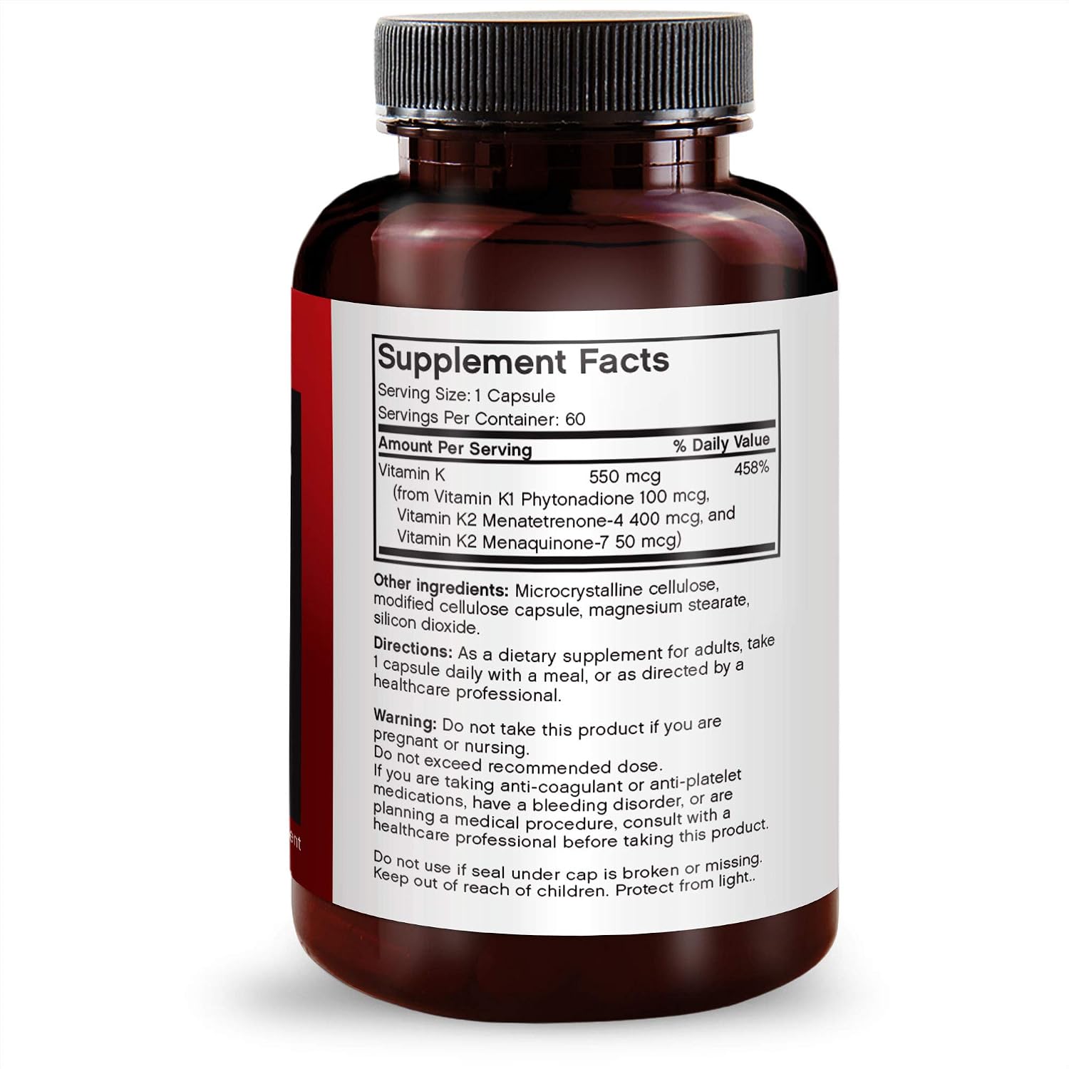 Vitamin K Triple Play Futurebiotics 60 Cápsulas