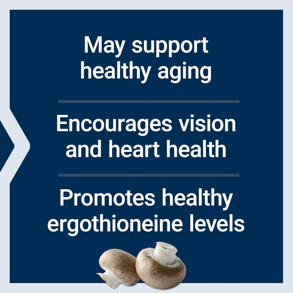 Life Extension Essential Youth L-Ergothioneine – 5 mg – 30 Cápsulas Vegetales