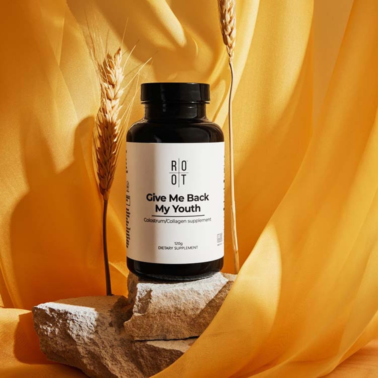 THEROOTBRANDS Root GMBMY (120 g) - Suplemento de Colágeno y Calostro en Cápsulas