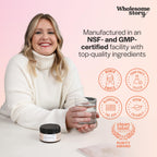 Suplemento de Inositol en polvo con Folato MTHF + Vitamina D3 | Myo-Inositol y D-Chiro Inositol | Vitamina B8 | 30 porciones
