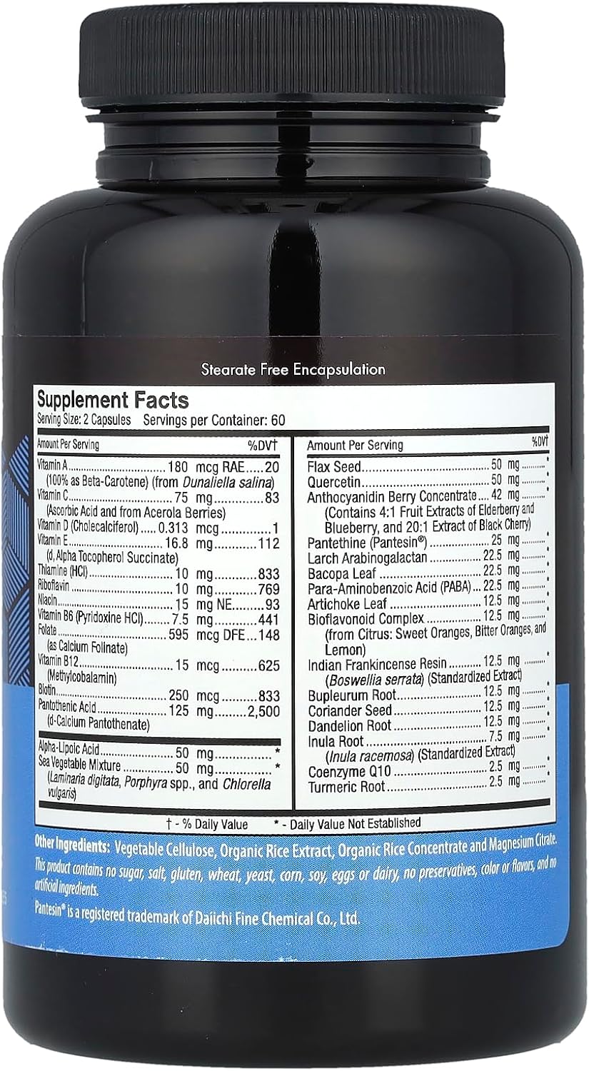 D'Adamo Personalized Nutrition Polyvite A, 120 Comprimidos