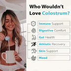 Colostrum™ Premium en Polvo – Salud Intestinal, Inmunidad y Recuperación Muscular | 60 Porciones