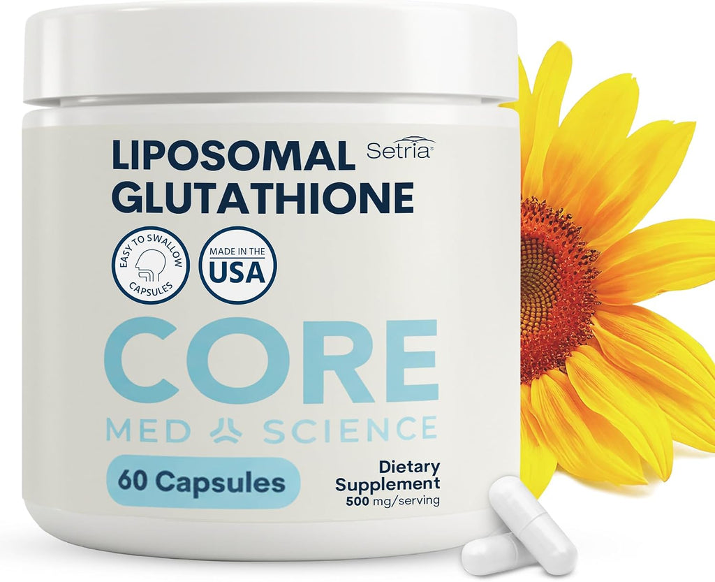 Core Med Science Liposomal Glutathione Setria 500mg Cápsulas