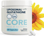 Core Med Science Liposomal Glutathione Setria 500mg Cápsulas