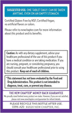 New Chapter Vitamina B12 Fermentada, 1000 mcg, 30 Comprimidos