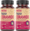 DEVA Vegan Ceramide Skin Support, 120 Tablets (2 Bottles of 60)