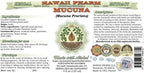 Hawaii Pharm Extracto de Mucuna sin alcohol, Glicerina artesanal, 118 ml