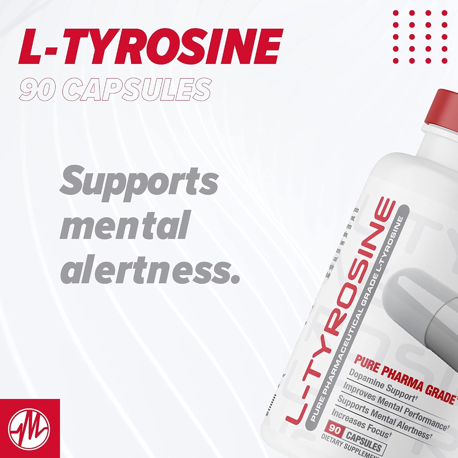 L-Tirosina 500mg, 90 Cápsulas – Metabolic Nutrition