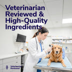 Ganador de peso hipercalórico para perros y gatos - Suplemento multivitamínico en gel con aceite de pescado omega-3 y calcio