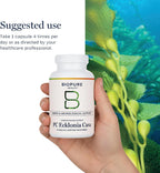 BioPure PC Ecklonia Cava Cápsulas – Complejo de Polifenoles Marinos, 75 Cápsulas