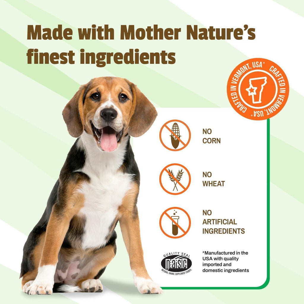 Pet Naturals Lawn Aid – Snacks blandos para perros, neutralizador de orina, previene quemaduras del césped, apoyo a la vejiga y tracto urinario, sabor a pollo, 60 unidades