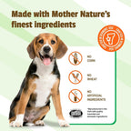 Pet Naturals Lawn Aid – Snacks blandos para perros, neutralizador de orina, previene quemaduras del césped, apoyo a la vejiga y tracto urinario, sabor a pollo, 60 unidades