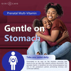 HealthStar Prenatal Multivitamin for Healthy Mom & Baby - Folate + Vitamin C + Vitamin D + Iron + Calcium + B12 - 100 Tablets