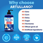 Omega 3 Fish Oil for Dogs - Aceite de Pescado para Perros con EPA y DHA - 236 ml