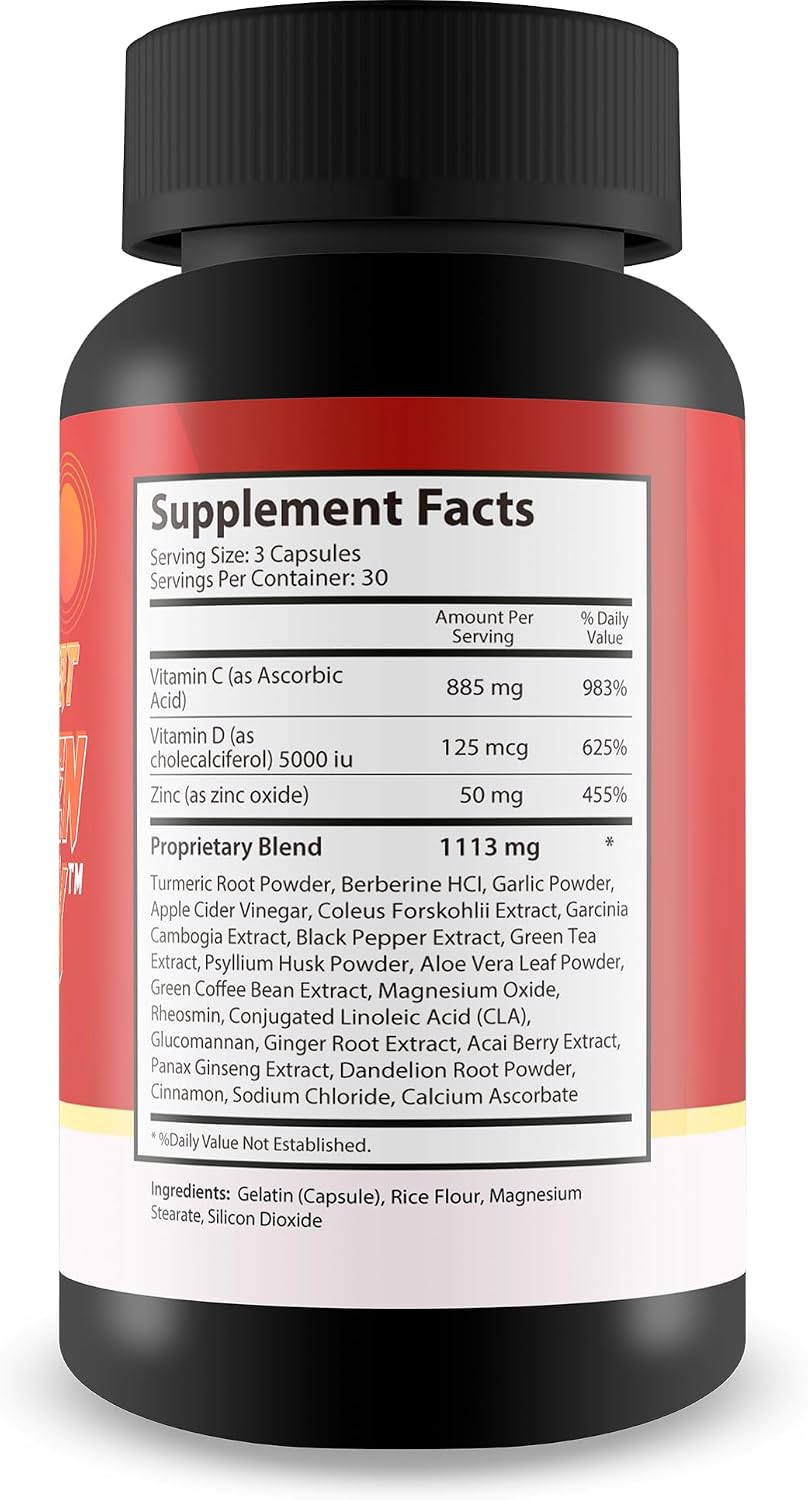 Nerve Support Nervogen Pro Max - Fórmula Premium para la Salud Nerviosa con Vitamina C, D y Cúrcuma