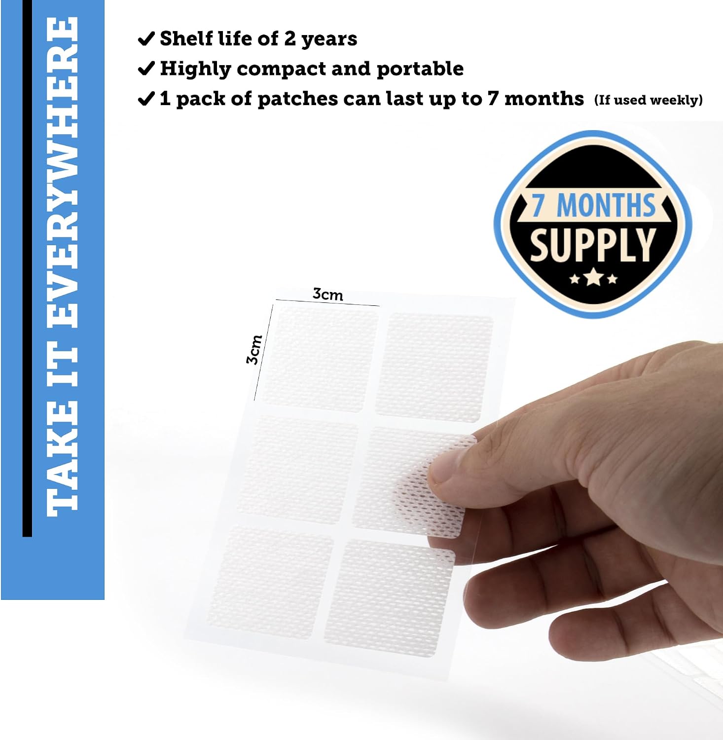 OmniCo - B12 Energy Patches – 30 Parches