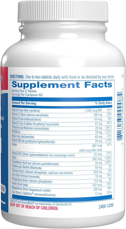 Multivitamínico 30-en-1 con Hierro | Mayores – Vitaminas del grupo B (B1, B2, B3, B5, B6, B7, B9, B12): ayudan al – Image 2