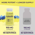 Luteolina 100mg - 180 Cápsulas Veganas - LongLifeNutri