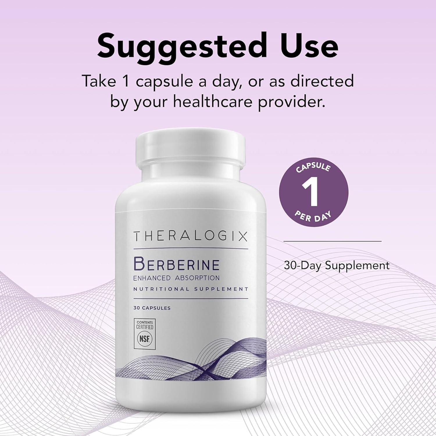 Theralogix Berberina Phytosome Absorción Mejorada – 30 Cápsulas