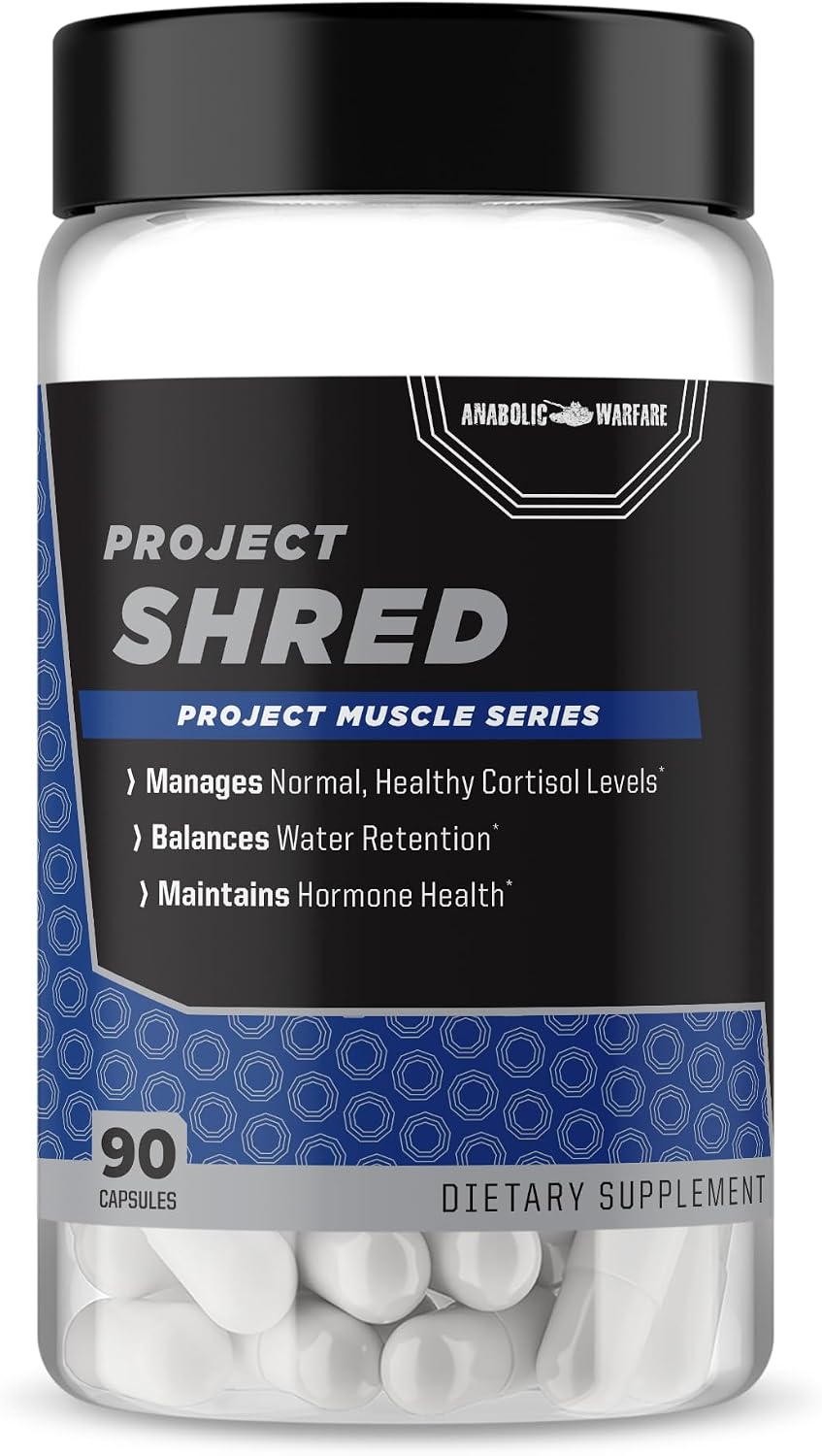 Anabolic Warfare Project Shred - Fórmula para la Recomposición Corporal con Botánicos