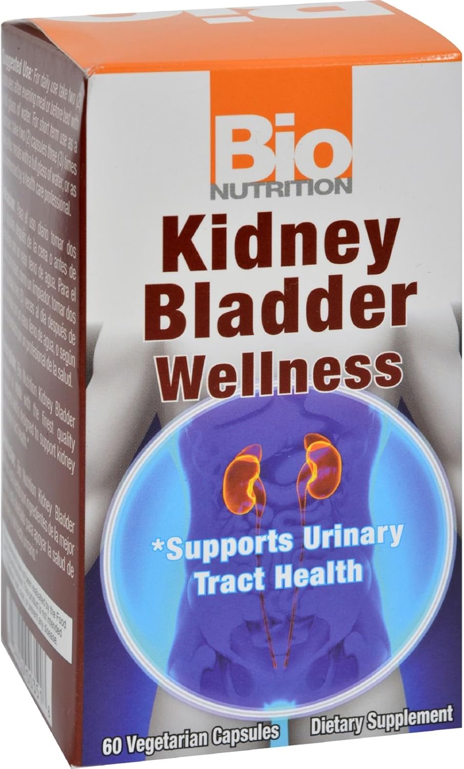 Bio Nutrition Kidney Bladder Wellness - 60 Cápsulas Vegetarianas