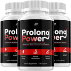 Prolong Power Pills - Suplemento Natural (Pack de 3 - 180 Cápsulas)