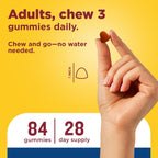 Nature Made Advanced Multivitamin Gummies 50+ para Él - 84 Gominolas