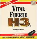 Vital Fuerte H3 100 Cap - Multivitaminico