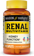 MASON NATURAL Multivitamínico Renal con ALA y Vitaminas B - 100 Comprimidos