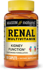 MASON NATURAL Multivitamínico Renal con ALA y Vitaminas B - 100 Comprimidos