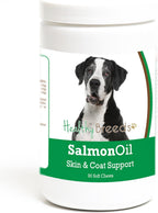 Healthy Breeds Great Dane Aceite de Salmón Chews Blandos 90 Unidades