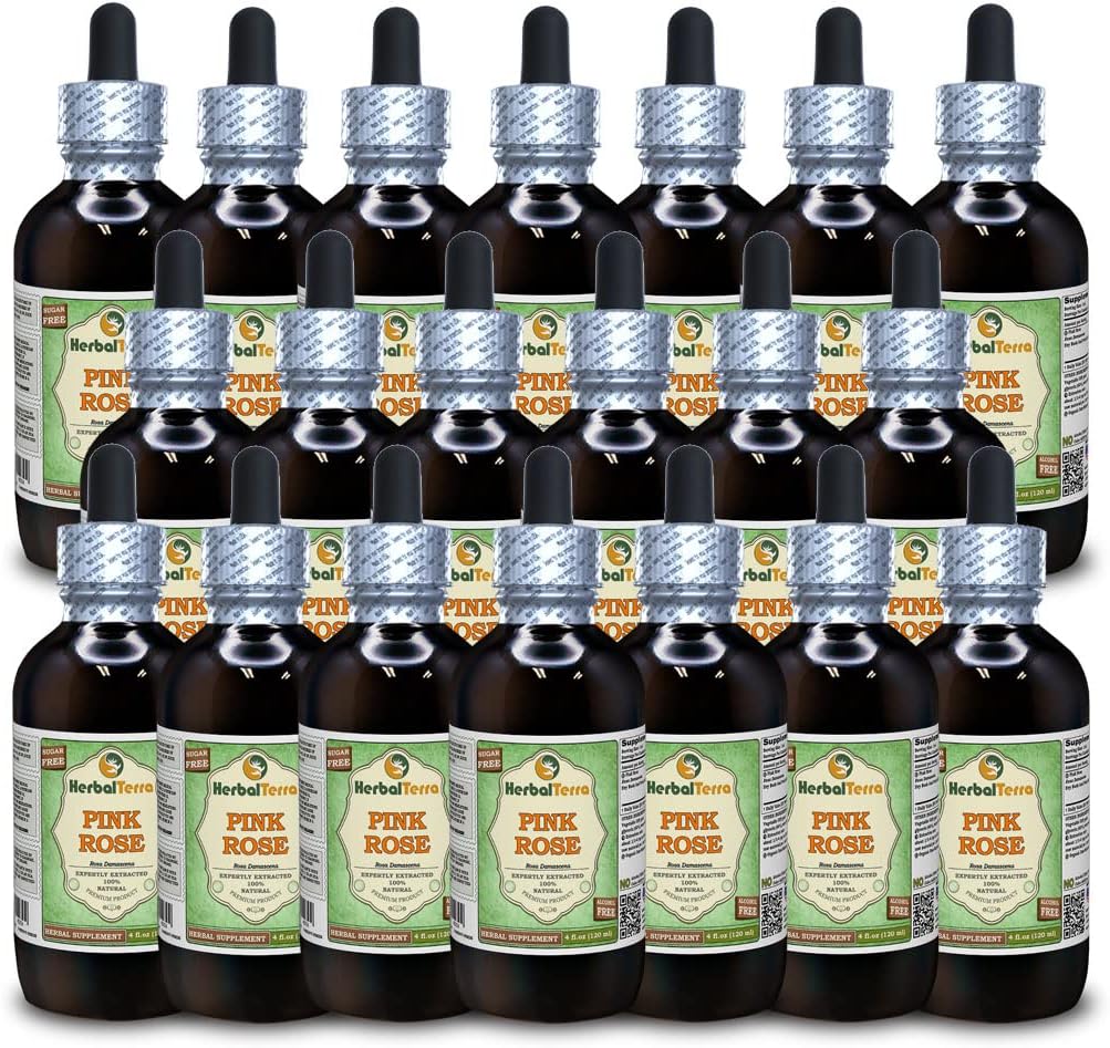 Glicerito de Rosa damascena - Sin Alcohol (5x60 ml)