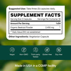 Fresh Nutrition Cápsulas de Remolacha Orgánica - 2400mg por Dosis - 90 Cápsulas