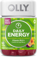 OLLY Daily Energy Gummies - Multivitamínico con B12, CoQ10 y Goji - 720 Gominolas (Pack de 12)