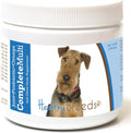 Healthy Breeds Multivitamínico Todo en Uno para Airedale Terrier - Completo con Probióticos, Glucosamina, Condroitina y Omega - 60 Snacks Blandos