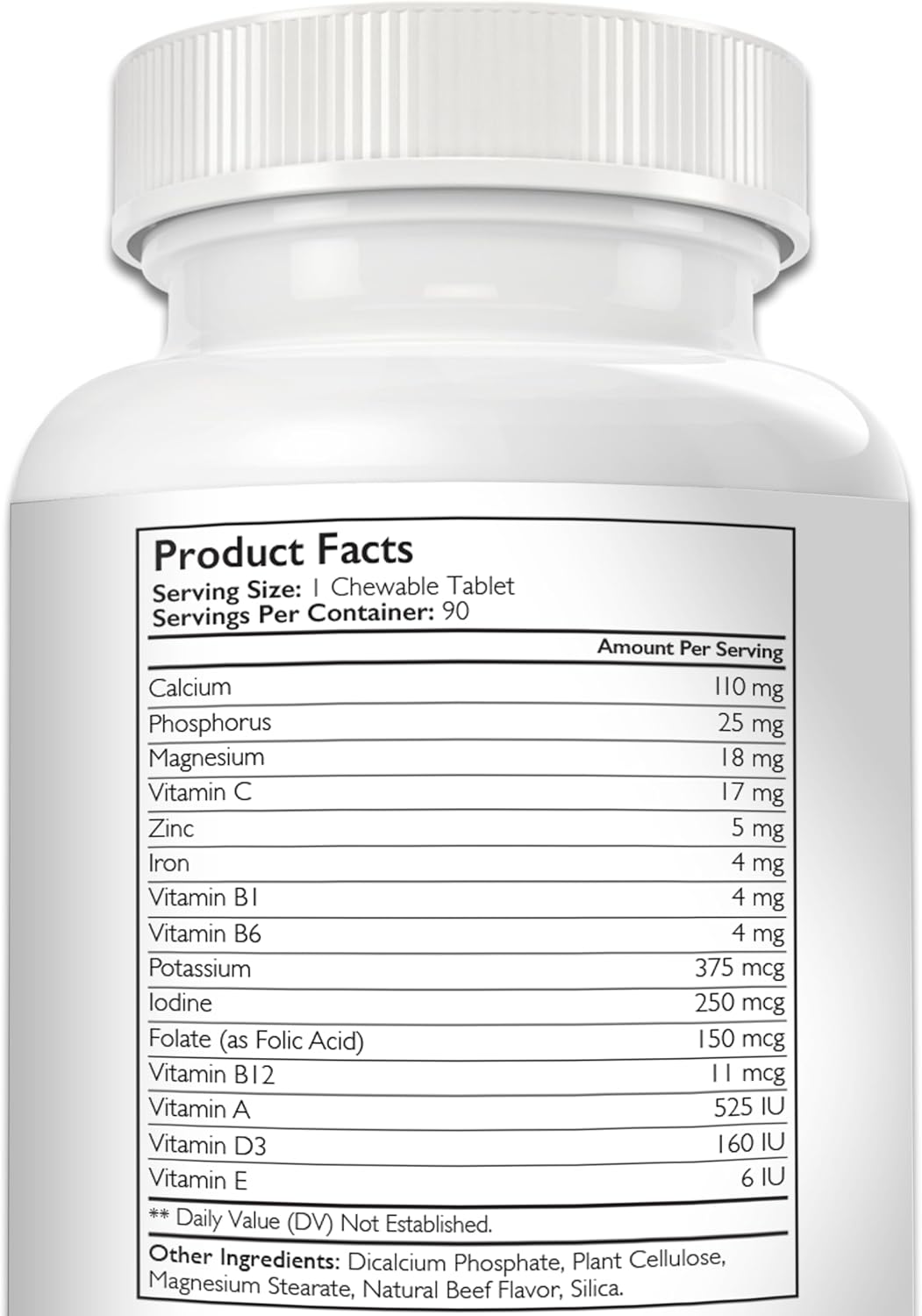 Nutrition Strength Vitaminas Prenatales para Perros - 90 Comprimidos Masticables