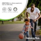 NaturesPlus Vitamina B12 2000 mcg - 60 comprimidos de liberación sostenida - Metilcobalamina activa
