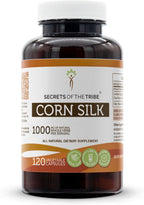 Secrets of the Tribe Seda de Maíz (Zea Mays) 1000 mg, 120 Cápsulas