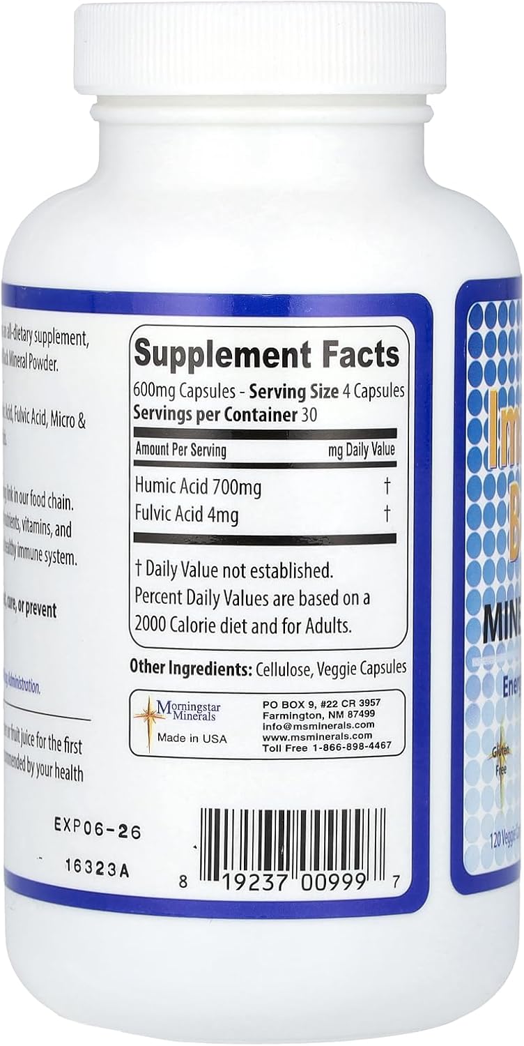 Morningstar Minerals Immune Boost 77, 120 Cápsulas Veganas