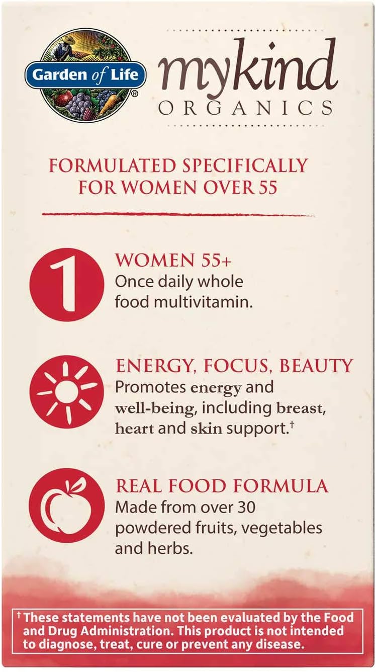 mykind Organics Mujeres 55+ 30 Comprimidos
