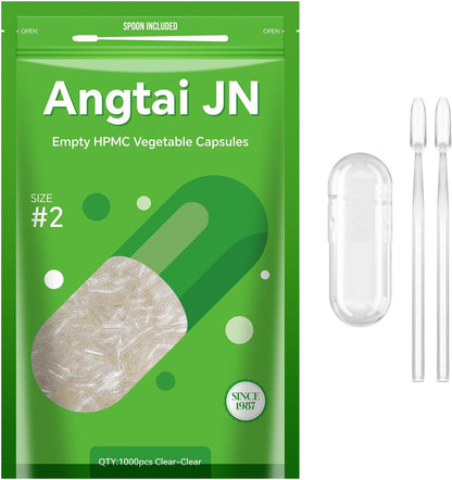 Cápsulas Veganas Vacías Tamaño 2 (500 uds) - Transparentes, Sin Gluten, No GMO, Certificado Halal - Kit de Llenado con 2 – Image 10